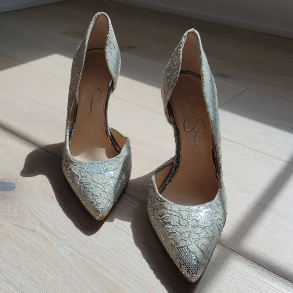 JESSICA SIMPSON | Silver Heels - Picture 10 of 10